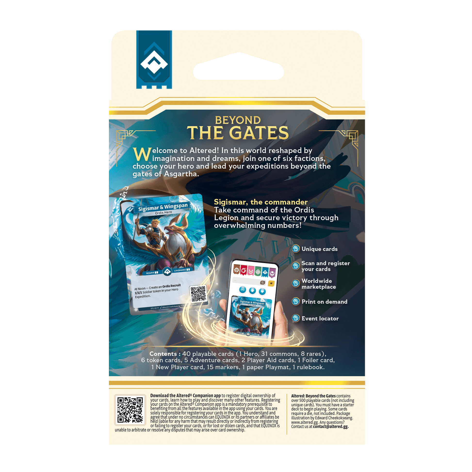 Altered TCG - Beyond The Gates - Starter Deck - Ordis