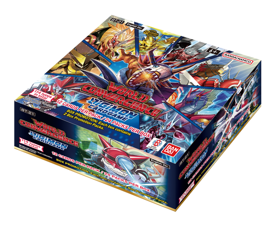 Digimon Card Game - World Convergence (BT21) - Booster Box (24 Packs)
