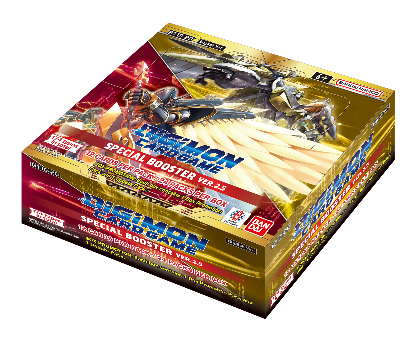 Digimon Card Game - Special Booster Ver. 2.5 (BT19-20) - Booster Box (24 Packs)