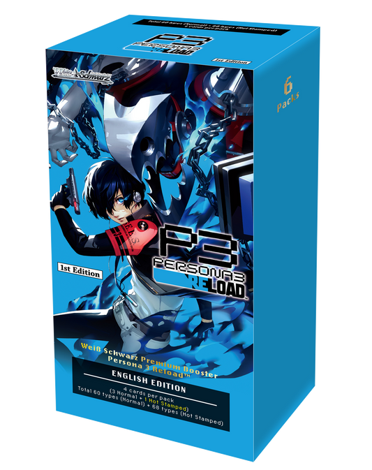 Weiss Schwarz - Persona 3 Reload - Premium Booster Box (6 Packs)