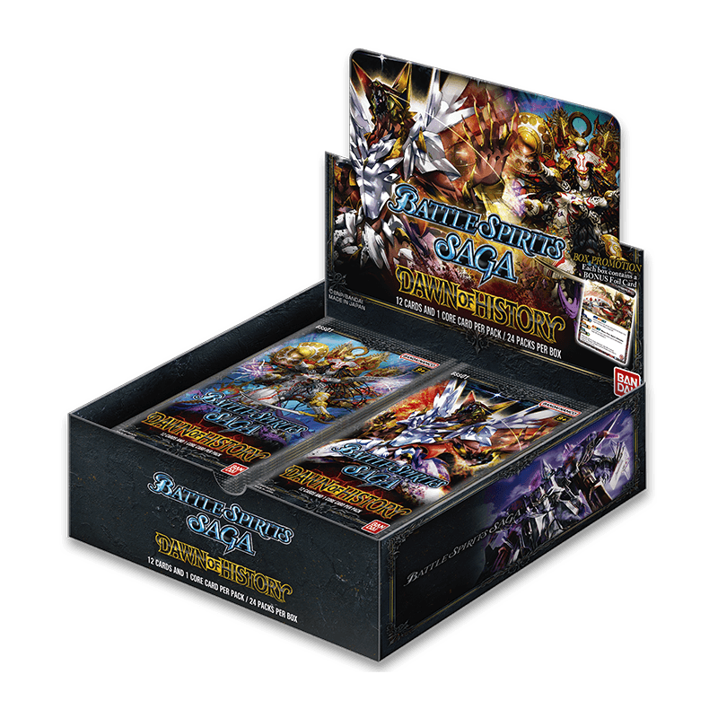 Bandai - Battle Spirits Saga Card Game - Dawn of History (BSS01) - Booster Box (24 Packs)