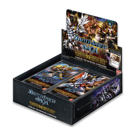 Bandai - Battle Spirits Saga Card Game - Dawn of History (BSS01) - Booster Box (24 Packs)