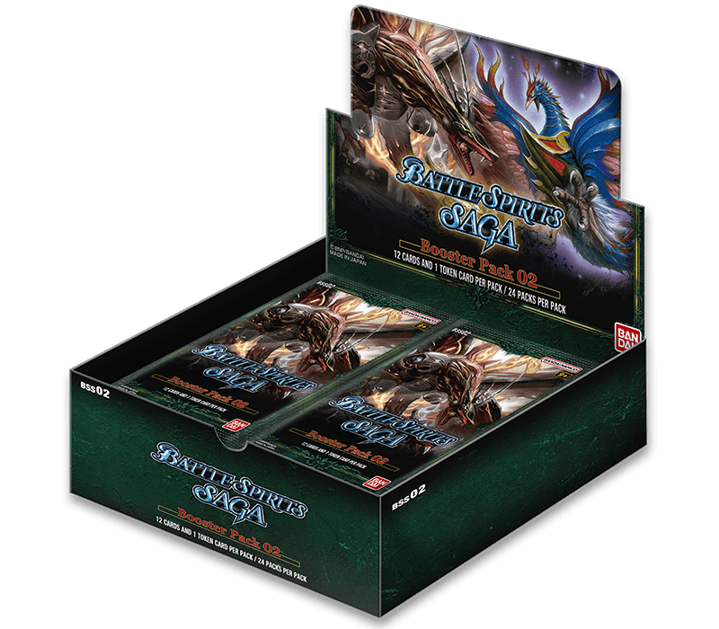 Bandai - Battle Spirits Saga Card Game - False Gods (BSS02) - Booster Box (24 Packs)
