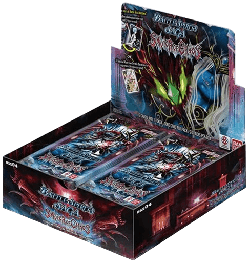 Bandai - Battle Spirits Saga Card Game - Savior Of Chaos (BSS04) - Booster Box (24 Packs)