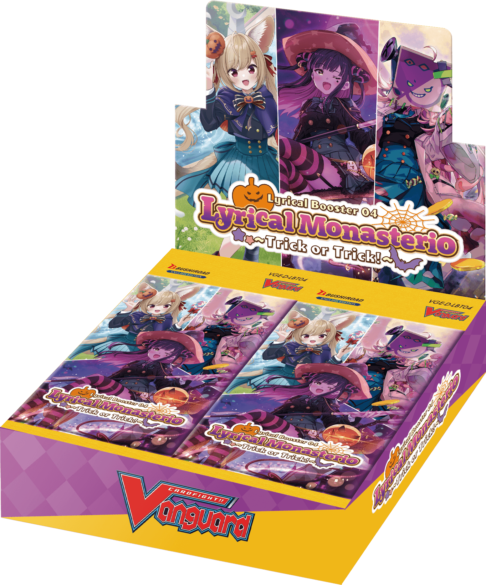 Cardfight!! Vanguard - Lyrical Booster - 04 Lyrical Monasterio: Trick or Trick Booster Box