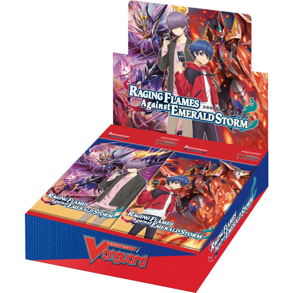 Cardfight!! Vanguard - will+Dress - Raging Flames Against Emerald Storm - Booster Box