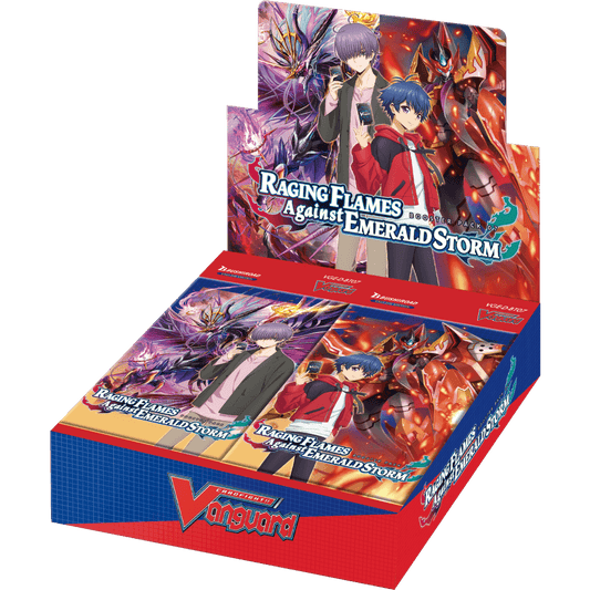 Cardfight!! Vanguard - will+Dress - Raging Flames Against Emerald Storm - Booster Box