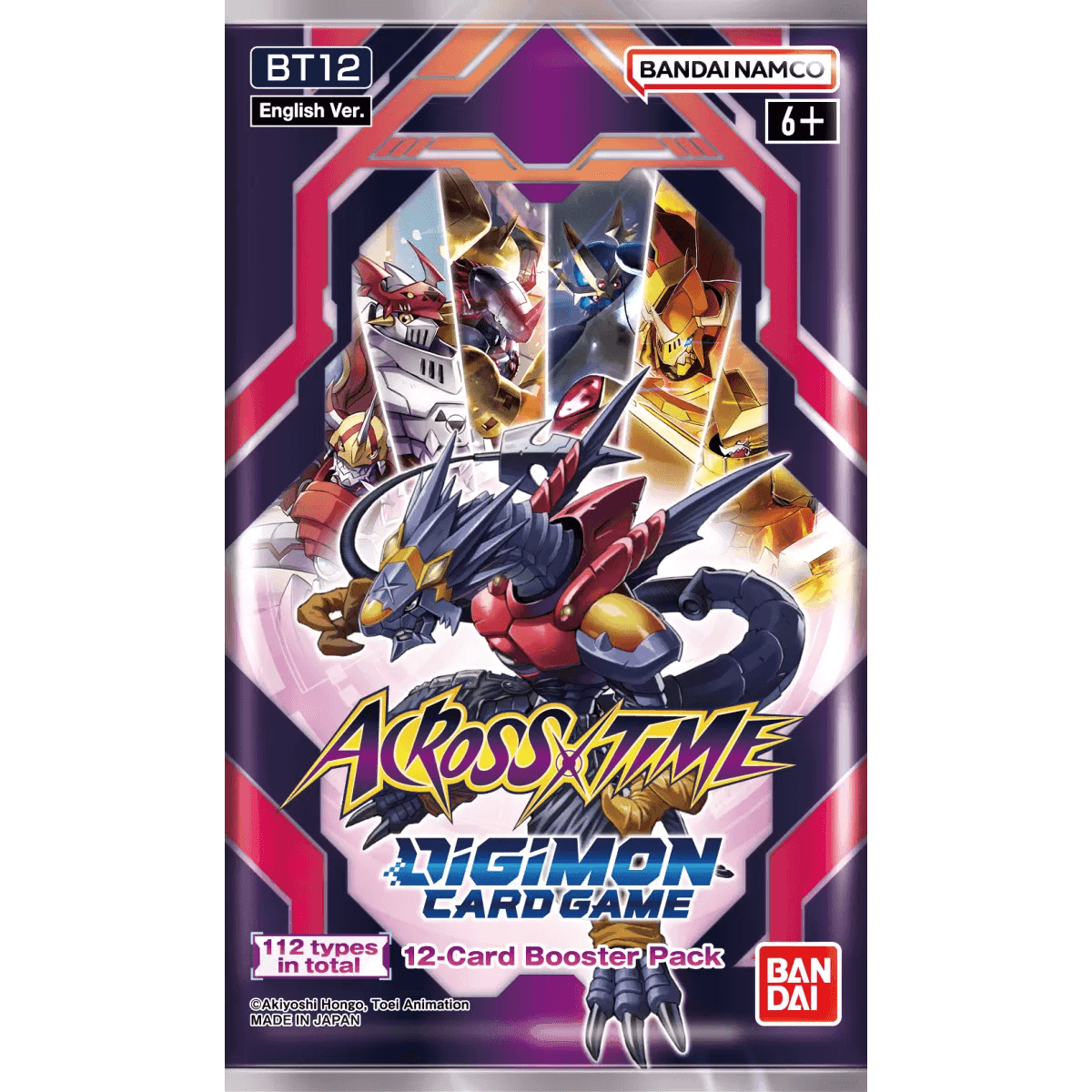 Digimon Card Game - Across Time (BT12) - Booster Box