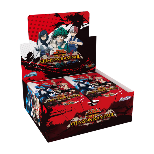 UniVersus CCG - My Hero Academia - Crimson Rampage (Series 2) Booster Box (24 Packs)