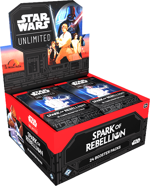 Star Wars: Unlimited - Spark of Rebellion - Booster Box (24 Packs)